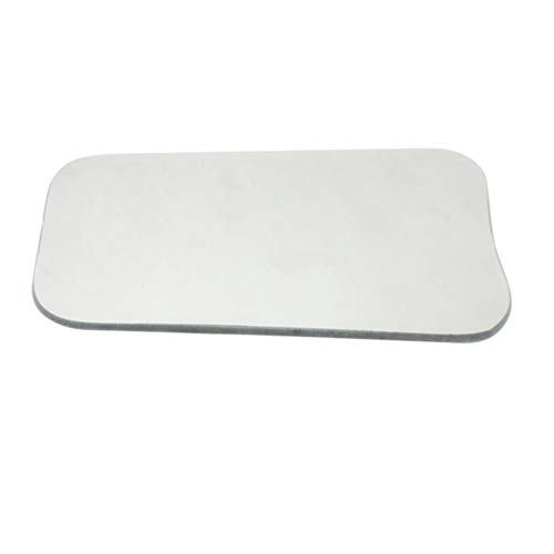 EXCEART Dentalglasreflektor Doppelseitiger Zahnspiegel Für Dentalfotografie Mit Polierten Kanten Leichtgewichtiger Reflektor Für Kaltsterilisation 11.80X6.50X0.50Cm