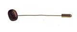 Krawattennadel - alkoholischer Cabohon # 002 auf goldener Spitze. Mann heiratete Schmuck.