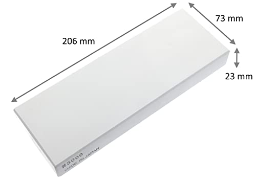 Suehiro Rika 5000-DN Pierre à aiguiser sans base Grain 5000 pour couteaux