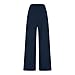 Women's Solid Color Suit Pants Straight Leg Loose Fit Pants Fashion Business Office Work Trousers