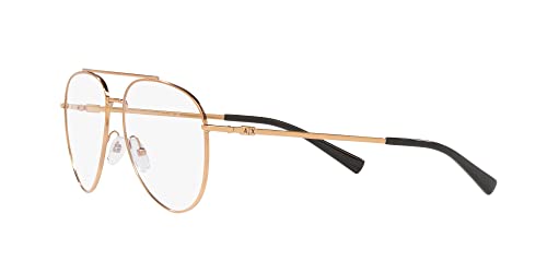 Image of Armani Exchange Unisex Ax1055 Aviator Prescription Eyewear Frames