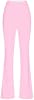 yaoeye Leggings de Cintura Alta Elásticos para Mujer Talla Regular Ajustados Sólidos Acampanados para Ejercicio Yoga Sin Costuras 8