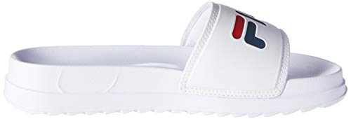 Chinelo Drifter Bold, Fila, Feminino, Branco/Marinho/Vermelho, 37