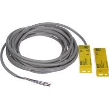 SICK RE27-SA10L (1059511), 10 Meter Cable, 3 NO, LED, Magnetic Safety Switch, Non-Contact Safety Switch, RE27 Series, Sensor with Integral and Actuator
