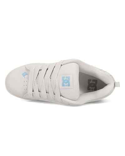 DC Shoes Damen Court Graffik Sd, Eierschale/Blau, 39 EU