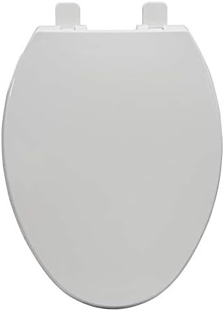 AquaSource Plastic Elongated Slow-Close Toilet Seat