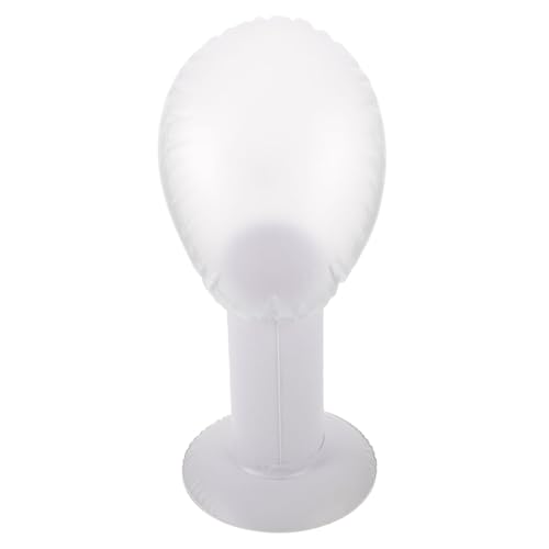 Gatuida Testa Gonfiabile Cappelli Calvo Testa Di Manichino Per Parrucche Parrucca Formazione Caps Adulto Di Testa Di Manichino Portapacchi Espositore Testa Pvc Light Grey