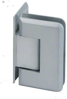 C.R. LAURENCE C0L044SC CRL Satin Chrome Cologne 044 Series Wall Mount Offset Back Plate Hinge