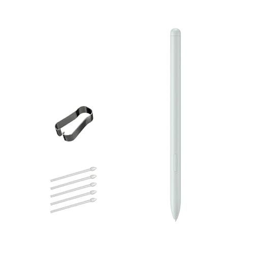 Image of Galaxy Tab S9 FE S Pen for Samsung Galaxy Tab S9 FE Stylus Pen Replacement Galaxy Tab S9 FE Plus S Pen with 4,096 Pressure Levels +Free 5 Tips (Green)