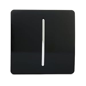 Trendi Switch ART-SS2BK 1-fach Lichtschalter