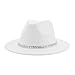 Mnjyihy Fedoras Hats for Women Men Felt Accessories Silver Chain Winter Hat Fashionable Panama Men Hat Purple 56-58cm(Adults)