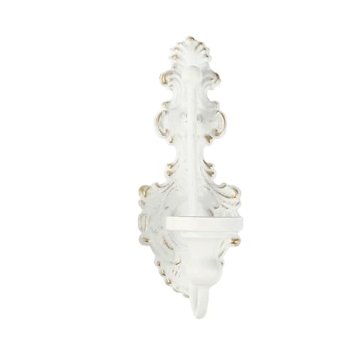 Candelabros de pared vintage blancos para iluminar y decorar tu salón con elegancia