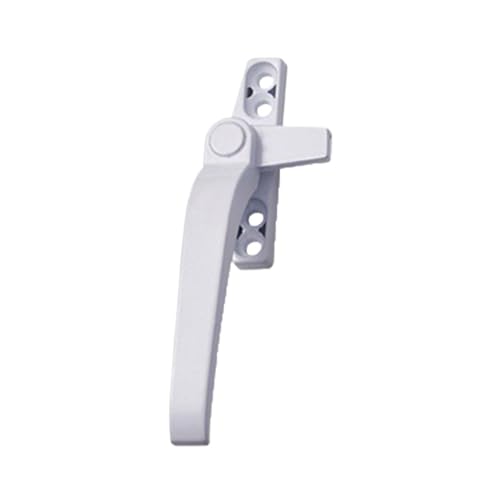 Maniglia Finestra Maniglia for porta aperta in lega di zinco addensata con maniglia for finestra blocco Vecchia fibbia for serratura Maniglie for porte e finestre Hardware(White Left)