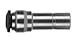 Midland Metal 20510N Nickel Plated Brass 1/4Od X 1/8Od P-I Reducer N-Pltd (Pack Of 10)