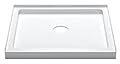 PROFLO PFSBA4242 Hammond 41-7/8" x 41-7/8" Square Shower Base with Single Threshold and Center Drain - White