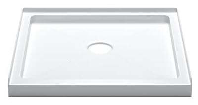 PROFLO PFSBA4242 Hammond 41-7/8" x 41-7/8" Square Shower Base with Single Threshold and Center Drain - White