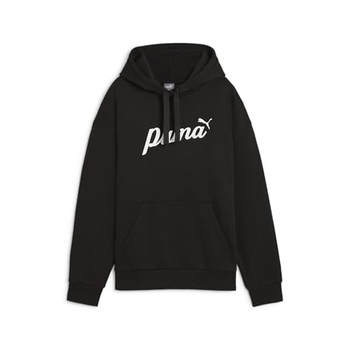 PUMA Sweat à Capuche Ess+ Script pour Femme