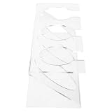 IMIKEYA Présentoir en Acrylique à 3 Emplacements pour Tubes à Thé et Épices, Base Stable, Facile à Nettoyer, pour Comptoirs de Boutique de Boissons Lactées Cuisine