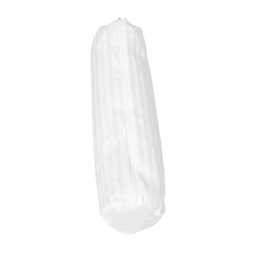 iplusmile Funda Cilíndrica para Cojín de Cuello y Extraíble Funda de Almohada Textura Sedosa para Decoración de Sofá Cama y Oficina