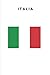 Produktbild Italia: Country Flag A5 Notebook to write in with 120 pages