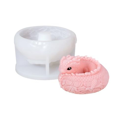 VONNST Moldes de silicona con forma de dragón, moldes de chocolate, moldes antiadherentes, moldes para pasteles, herramienta de decoración de pasteles, herramienta de horneado para trufas, tartas de
