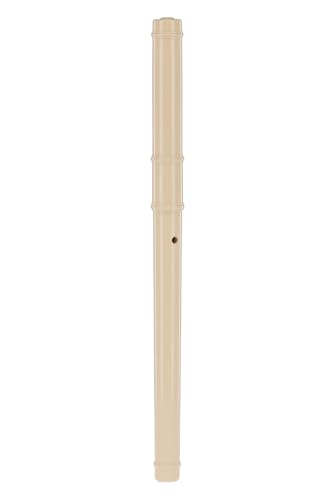 Aulos 700130 C-Fife Querflöte Symphony Mod.C-21 elfenbeinfarb.Doppelloch, inklusive Tasche