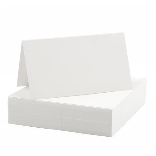 60 Stück Tischkarten Kraftpapier,Blanko Unbedruckt Namensschilder Hochzeit,Weiß Platzkarten zum...