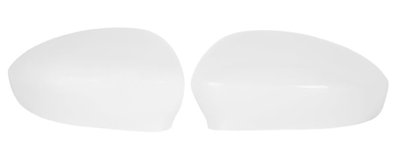Couvercle de rétroviseur Fiat 500 coque blanc chromé Abarth 595 Evo