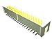 HTST-108-01-L-DV-P-TR.100" High-Temp Shrouded Terminal Strip, Cable Mate (25 Items)