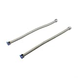 Edelstahl Flexschlauch 50cm 3/4 Zoll Hitzebeständig
