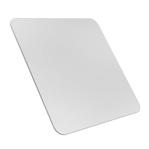 Tapis de souris en verre trempé transparent chic pour setup pc