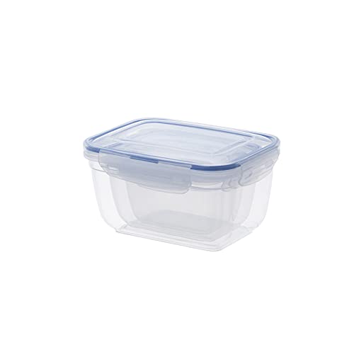 Image of Superio Food Storage Containers, Airtight Leak Proof Meal Prep Containers, Microwave and freezer safe, BPA-free Plastic, Set of 3,