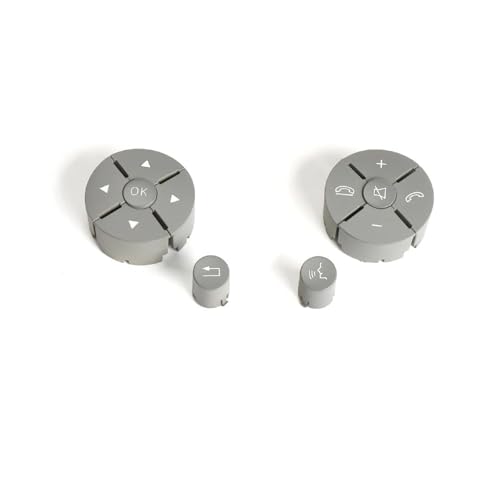 Boutons volant W212 W207 Benz Classe E 2048210351 commande musique gris