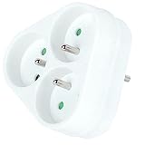 Adaptateur Fiche Multiprise Triplite