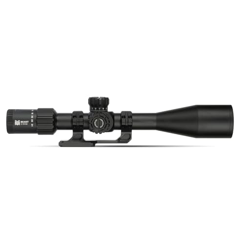 Monstrum Beast 6-24x50 Rifle Scope with Side Focus and Offset Scope Mount | Black | FIB04-MOA Daylight Bright Reticle