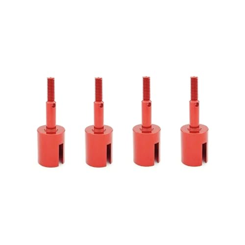 RC�f�B�t�@�����V�����J�b�v�p�[�c For Tamiya For TT01 TT01E For TT02 For TT02B 51006 9005713 1/10 4 �����A���~�Ԏ��z�C�[���Ԏ��J�b�v RC �J�[�A�b�v�O���[�h���i(Red)