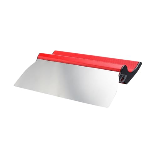 Yardenfun Herramienta Para Enlucido De Paredes Espátula Alisar Paneles De Yeso Resistente 40 Cm Rojo Herramienta Manual Para Acabado De Yeso Hogar