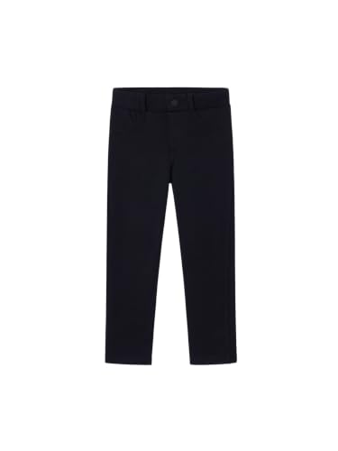 Pantalón felpa básico Mayoral niña negro chándal algodón