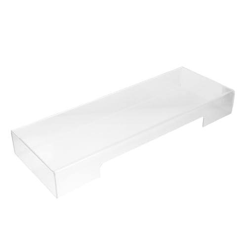 Cubierta de teclado acrílica SEWACC con diseño protector transparente y rígido