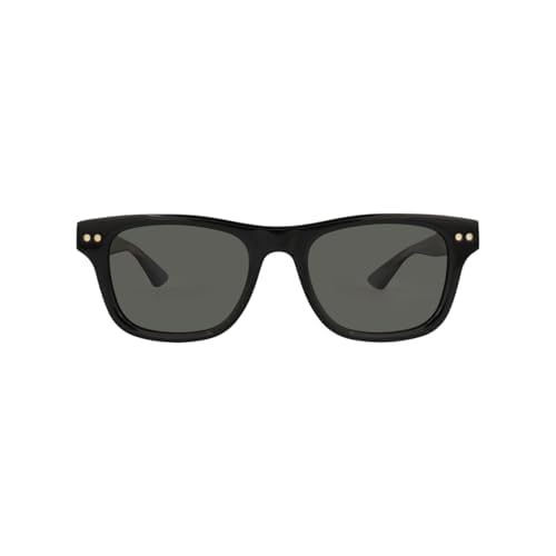 Montblanc MB0254S-005 53 Sunglass Man Recycled Ace Gafas de Sol, Sport, Multicolor (Multicolor), Talla única