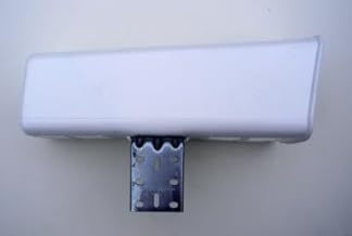 Mailbox Newspaper Tube - Standard White Plastic Newspaper Holder - Newspaper Tube for Mailbox