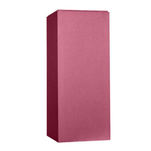 Image of Timber Acoustics Soffit Bass Traps | Premium Low-Frequency Absorption for Balanced & Clear Audio | Acoustic Room Treatment | Soundproof Corner Panels (Wine, 4ft x 18in)