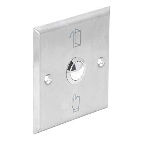 Bouton d'ouverture de porte, bouton de sortie de porte en acier inoxydable Contrôle facile pour canapé de bureau
