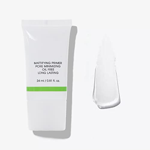 Allbestaye Transparent Primer Base du visage Fond de teint maquillage Mat Sans huile Réduction des pores