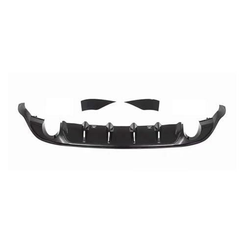 Diffuseur pour arrière de voiture noir pour corriger ligne Golf
