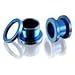 Produktbild Tunnel-Plug, für Flesh Piercing, Blau
