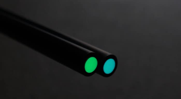 SBM &amp; SGM series/with black pipe / 60mm length (inner 2mm, outside 3.5mm, glow Blue)