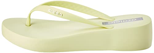 Tamanco Gabi Light, Azaleia, Feminino, Verde Cítrico Claro, 37