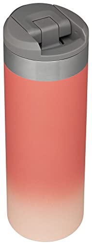 Image of Stanley AeroLight Transit Bottle 16 oz Locking Drink Through Lid Leak Resistant Water Bottle or Coffee Travel Mug Lightweight Insulated Stainless Steel BPA-Free Grapefruit