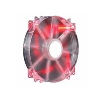 Cooler Master MegaFlow 200 - Sleeve Bearing 200mm Red LED Silent Fan for Computer Cases